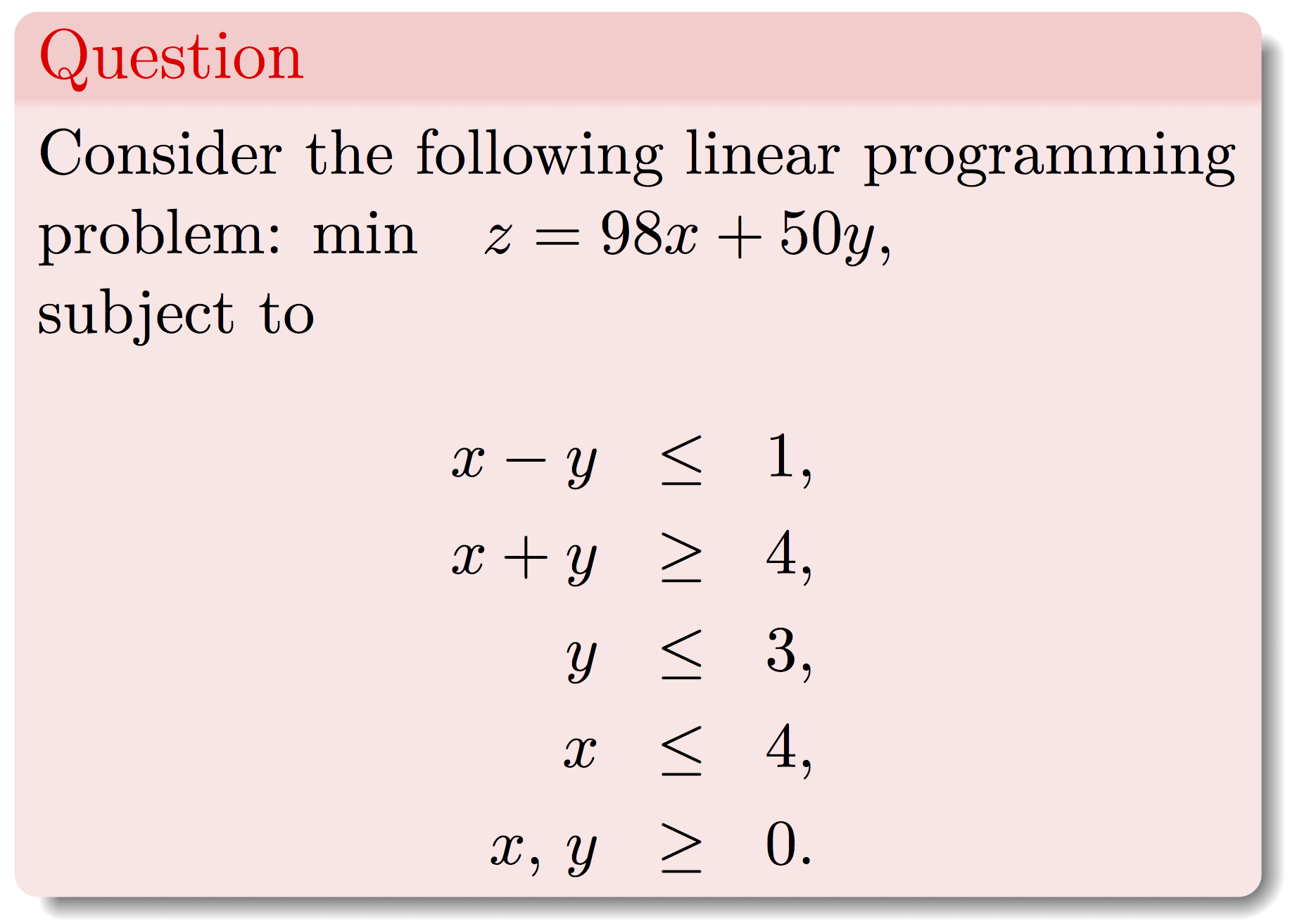 linear model rstudio